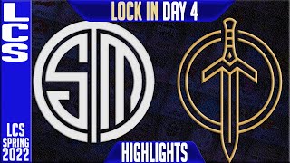 TSM vs GG Highlights | LCS Lock In Day 4 | Team Solomid vs Golden Guardians