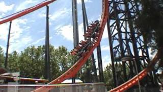 Absimo Roller Coaster POV Parque de Atracciones Madrid Spain Resimi