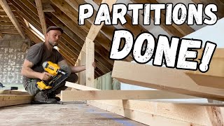 IRISH COTTAGE RENOVATION (Roof partitions and garden tour)