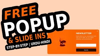 How to Create FREE Popups, Slide-ins  & More Using WordPress | Hustle Plugin