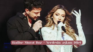 Hadise Murat Boz - Nerdesin aşkım Düet Resimi