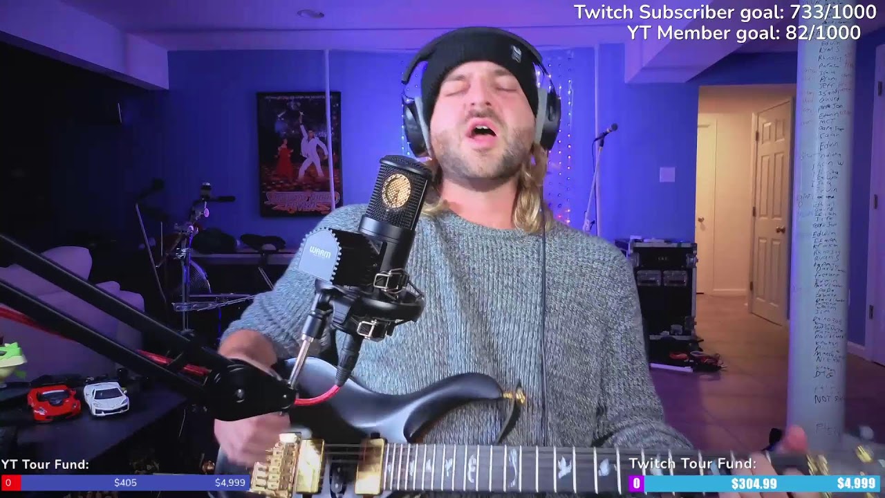 Setting Up Guitar Tones For !Tour | Every $100 = Push Ups 😅