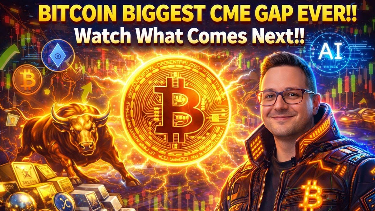 Bitcoin BIGGEST CME GAP EVER!! ALL IN NOW?? Gold Silver Crash Update