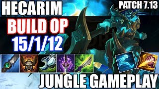 UM TIMO CAMPEO PARA DESTRUIR UMA PARTIDA NO EARLY GAME HECARIM JUNGLE GAMEPLAY