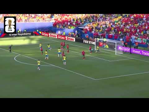 Vinicius Jr Goal | Brazil 1-1 Morocco | FIFA World Cup 2026™
