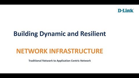Webinar on ‘Building a Dynamic & Resilient Network Infrastructure’
