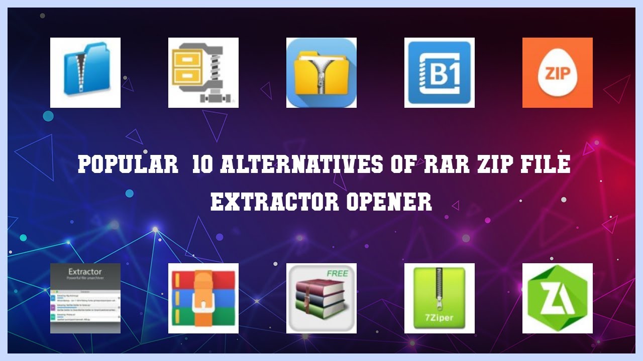 RAR ZIP file Extractor Opener Top 16 Alternatives of RAR ZIP file