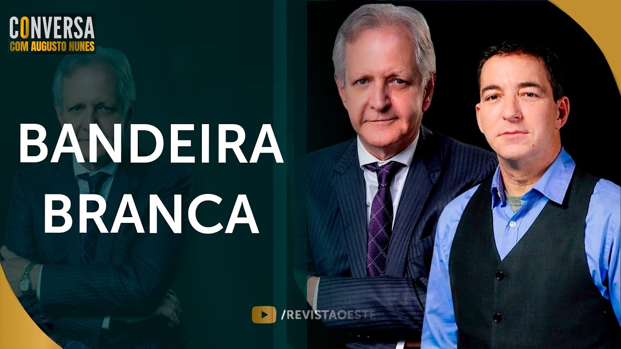 HISTÓRICO! Em entrevista inédita, Augusto e Glenn Greenwald selam a paz após polêmica
