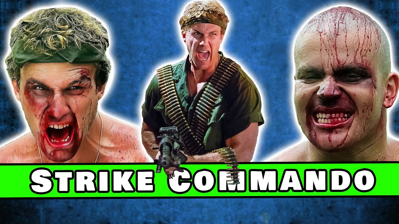 Screaming idiot stores grenades in his prison wallet | So Bad It's Good #153 - Strike Commando