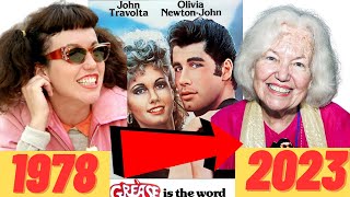 grease cast [then and now 2023] entire cast 45 years later