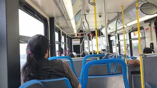 CTA On Board Riding 2008 New Flyer D40LF Bus 1929 on Route 54 Cicero from Chicago to Pensacola
