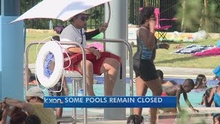 More than a dozen city pools to remain closed Monday