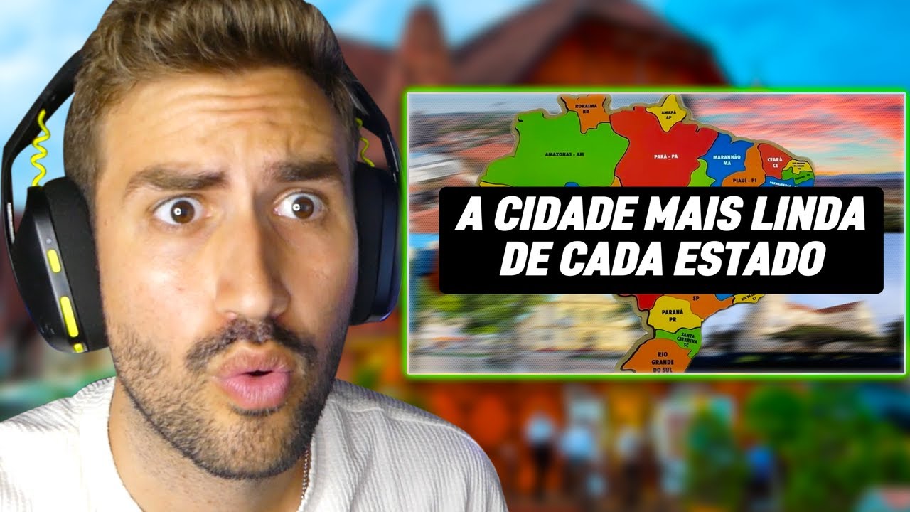 A Cidade Mais Linda de Cada Estado do Brasil!