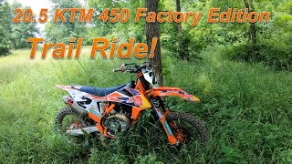 KTM 450 Factory Edition Trail Ride