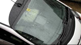 ガラコワイパーパワー撥水替えゴムを使用した様子