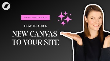 Free Showit Tutorial: How to Add a New Canvas to Your Showit Website