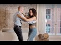 BACHATA BASIC TURN: Triple Step Turn w/ Partner