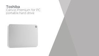 Toshiba Canvio PC Portable Hard Drive - 1 TB, Metallic Silver | Product Overview | Currys PC World