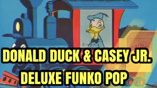 DONALD DUCK & CASEY JR DELUXE TRAIN FUNKO POP