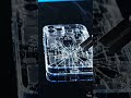 Glass iPhone cut in half #asmr #asmrsounds #asmreating #asmrshorts #asmreating