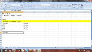 Oracle Fusion Financials Training -  Functional Setup Manager