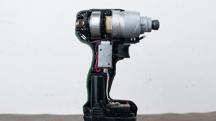 Dismantling and maintenance of Hitachi 10.8V electric screwdriver