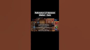 Thumbnail of Maher Zain Habibi ya Muhammad Rahmatun Lil' alameen Real guitar vover