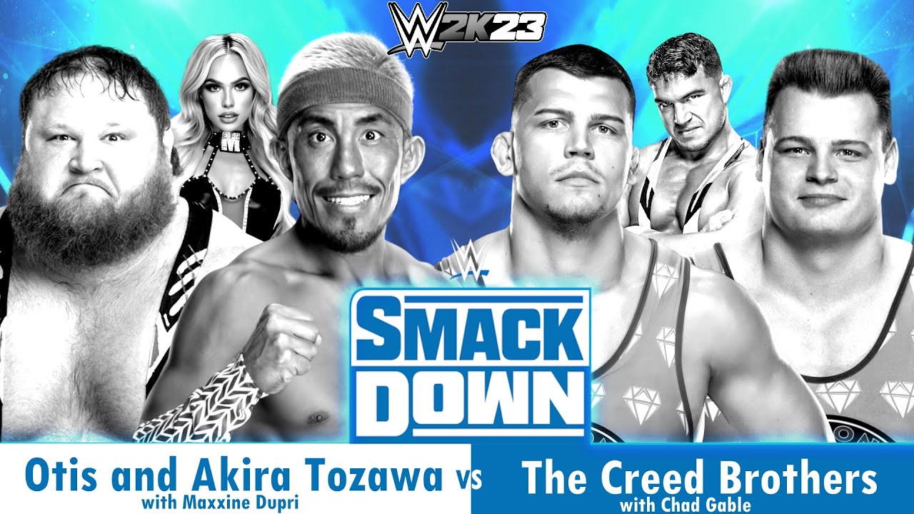 Otis and Akira Tozawa w. Maxxine Dupri vs Alpha Academy's Creed