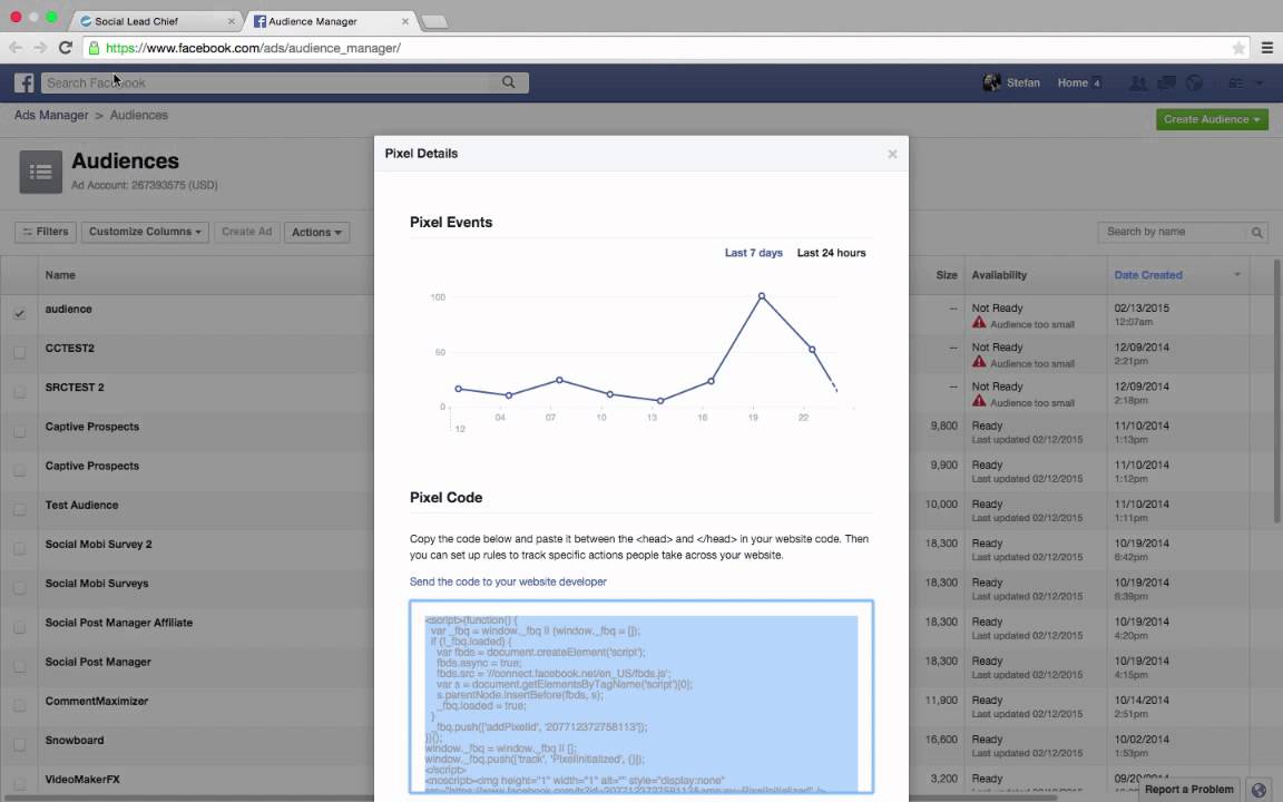 Social Lead Chief - Training Video - Retarget!