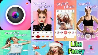 App Review Of Fancy Photo Editor with beauty filters screenshot 2