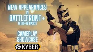 NEW SKINS in Battlefront Plus V11 Gameplay Showcase (Star Wars Battlefront II Kyber)