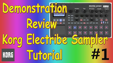 Korg Electribe Sampler  Demonstration Review Mix Riddims ( 1 )-15