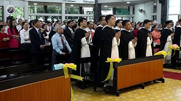 Thánh lễ Tuyên Khấn Lần Đầu Dòng Đa Minh 13/8/2018.