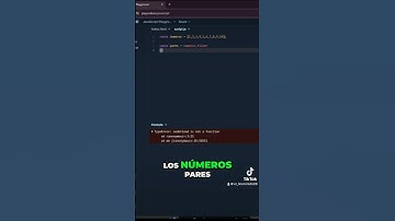 Números pares en Javascript 😚 #programador #programmer #javascript #parati #coder #coding #shorts