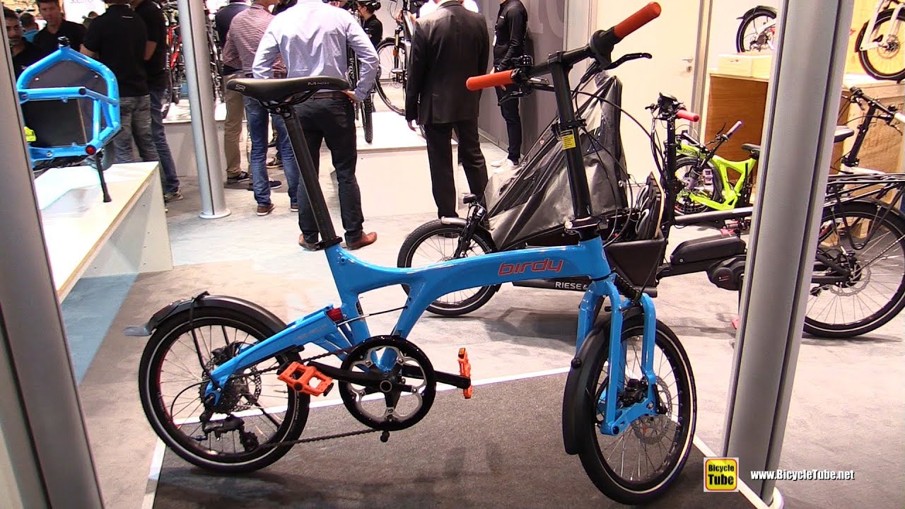 2016 Birdy Speed Foldable Bike Walkaround 2015 Eurobike YouTube