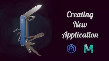 Verge3D for Maya Basics - Part 2 - Creating New Application