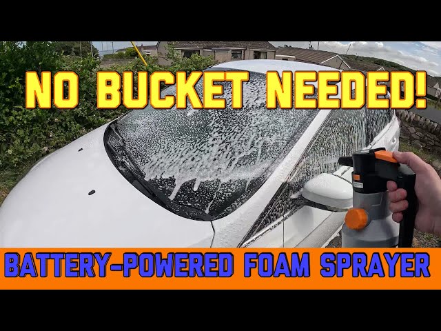 Best Budget battery powered Foam Sprayer for Car or bike Top