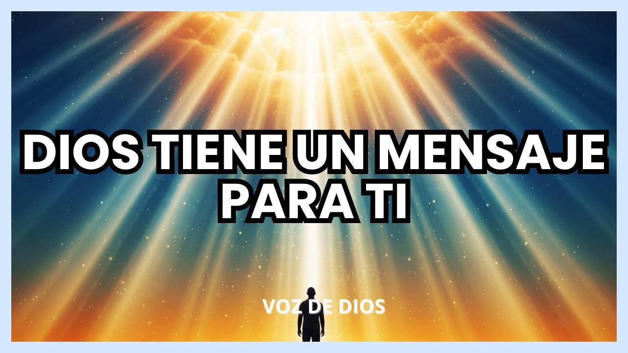 DIOS TE HABLA HOY ESTA ORACIÓN CAMBIARÁ TU VIDA - YouTube