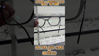 Premium quality frame with blue cut lenses #optical #lenses #frames #trending #viral #kalkaji