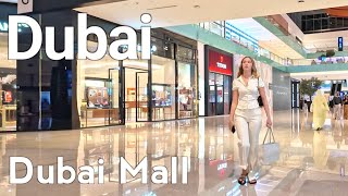 Dubai 4K Amazing Dubai Mall | Inside the World's Largest Shopping Mall! Walking Tour ae