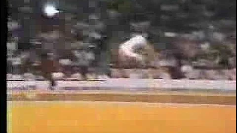 Nadia Comaneci - 1976 Olympics EF - Floor Exercise