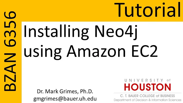 Tutorial - Installing Neo4j on Ubuntu on an AWS EC2 instance