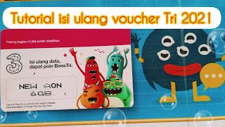 Tutorial Pengisian Voucher Tri 6 Gb Aon