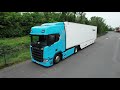 Essai camion france routes  scania r590 v8