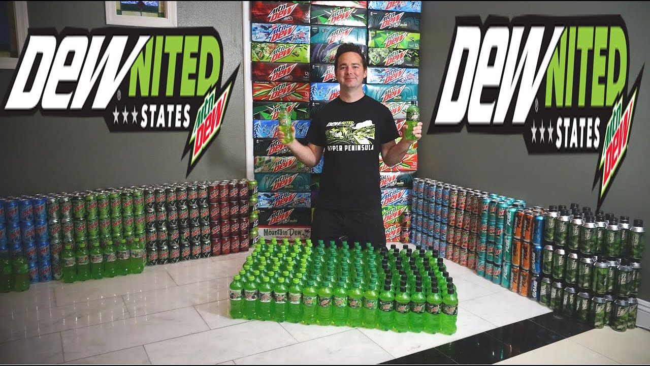 I SPENT $300 DOLLARS ON MOUNTAIN DEWNITED STATES!