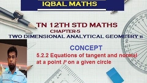TN 12TH STD MATHS CONCEPT 5.2.2   CHAPTER-5 TWO DIMENSIONAL ANALYTICAL GEOMETRY