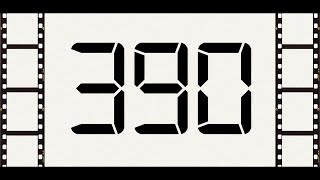 Countdown from 390 to 0 (Retro)