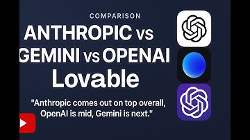 AI Faceoff in Lovable: Anthropic vs Gemini vs OpenAI – $25K HR Challenge!