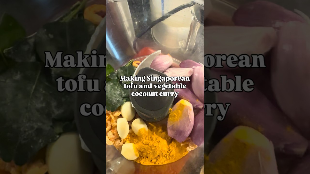 Experimenting with Singaporean food; the true cultural melting pot!
