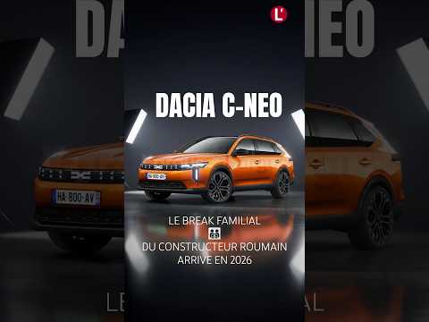 #largus dévoile le nouveau break familial 🧑🧑🧒🧒 #Dacia pour 2026 : le C-Neo